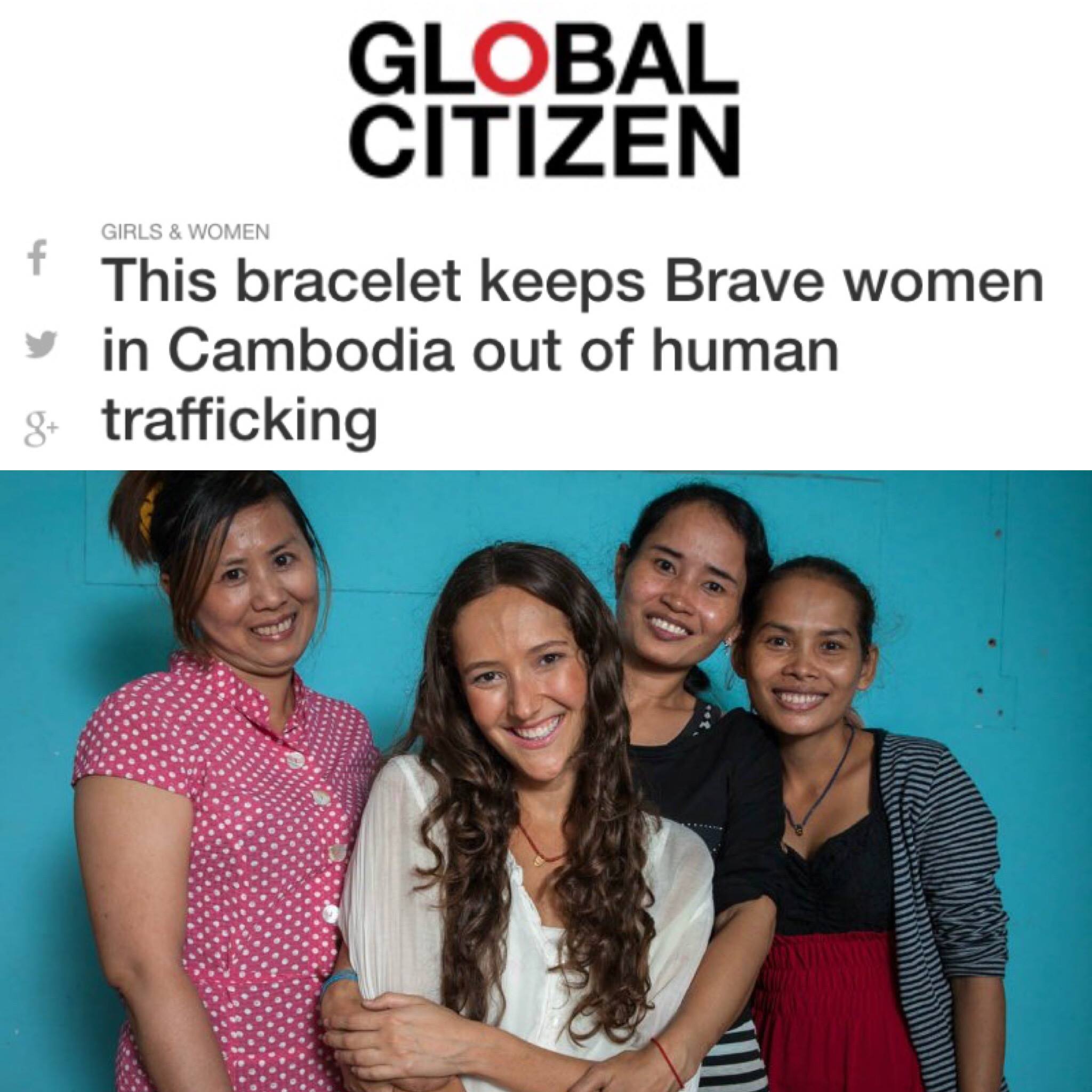 The Brave Collection founder explains her inspiration and the story behind her brand to Global Citizen.