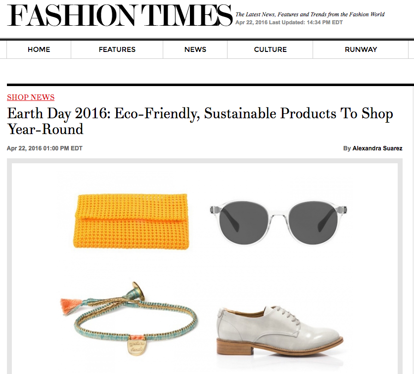 The Brave Collection featured in Fashion Times.